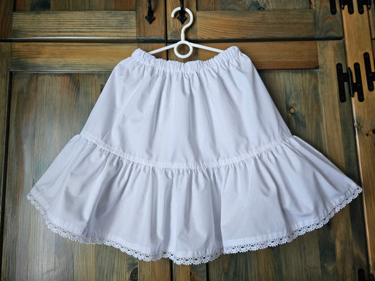 Apakšsvārki balti kokvilnas 122 izm