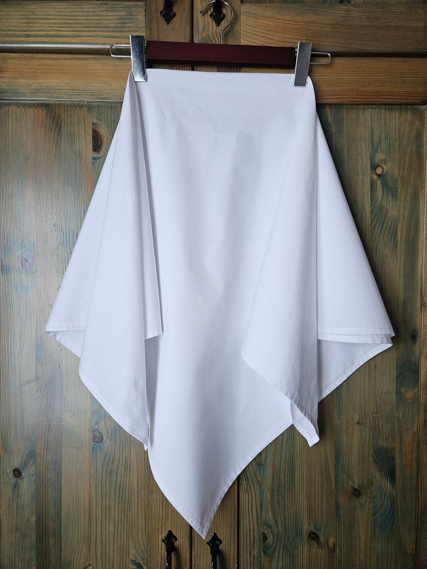 Lakats kokvilnas balts