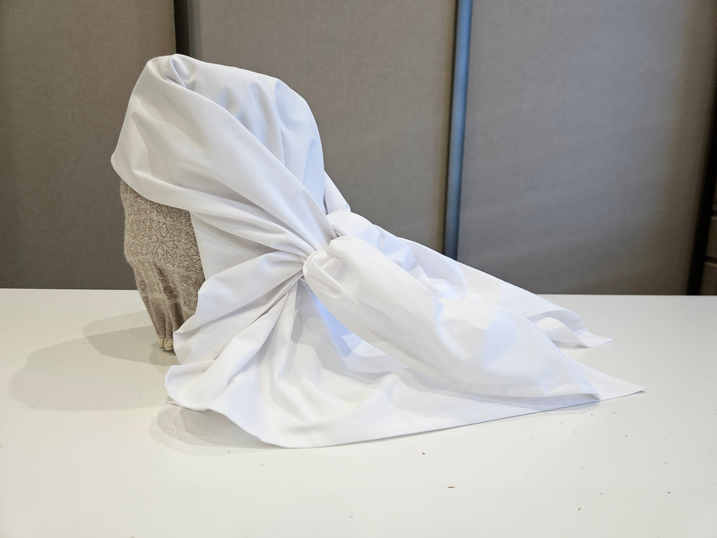 Lakats kokvilnas balts